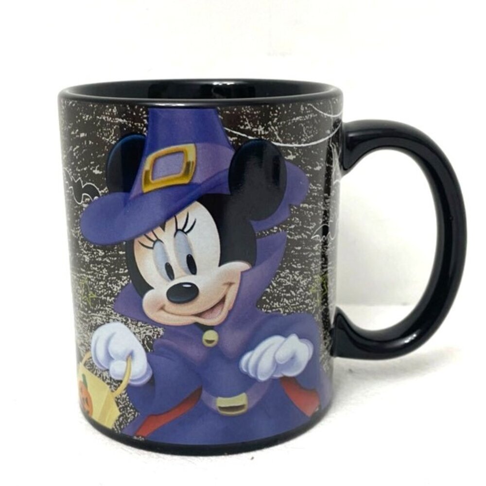 Disney Minnie Mouse Mug Halloween Feelin' Spooky Trick or Treat 8 oz Coffee Tea